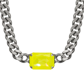 Darcy Necklace in Antique Silver / Electrics