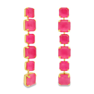 Jadia Earrings in Ultra Fuchsia