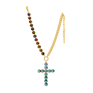 Felicity Necklace in Light Turquoise Lemon