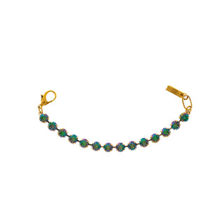 Izzy Bracelet In Light Turquoise Purple Haze