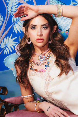 Charlotte Cuff in Cushion Cut / Fairy Dust