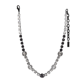 Milly Necklace in Medium Gunmetal