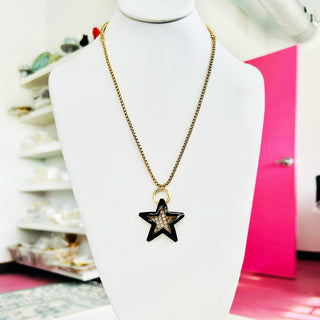 Astrid Necklace in Black