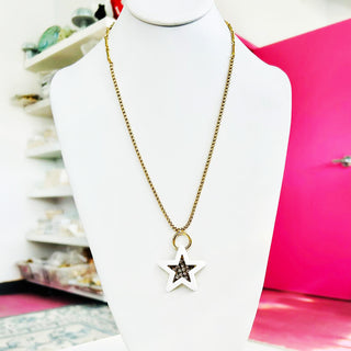 Astrid Necklace in White