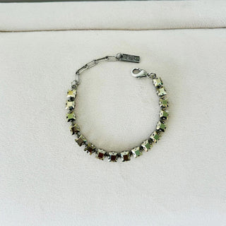 Athena Bracelet in Antique Silver / Light Metallic Gold "One of a Kind"