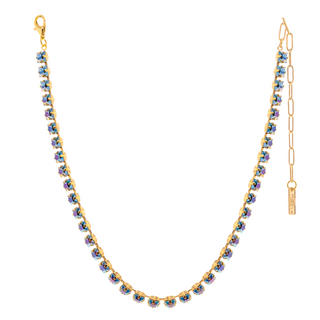 Athena Necklace in Ice Blue Champagne