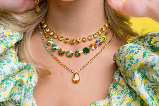 Oakland Necklace in Watermelon