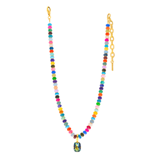 Collier Toshka en blanc