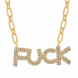 Collier FU FU F#CK