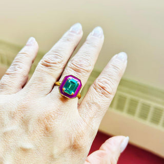 Baby Dakota Ring in Purple / Size 9