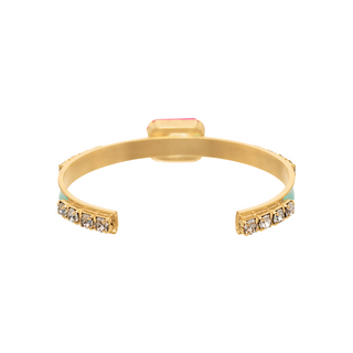 Briar Cuff in Turquoise / Ultra Fuchsia