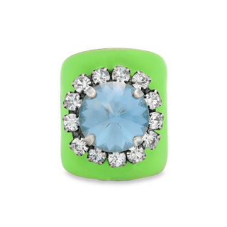 Jacci Rings in Enamel Midnight Express