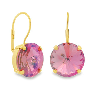 Caitlin Round Earrings in Fairy Dust