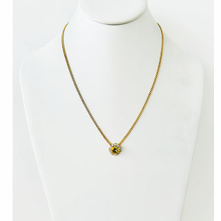 Caroline Necklace in Peridot Brandy
