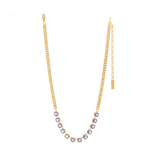 Mini Oakland Necklace in Fairy Dust / Unfoiled