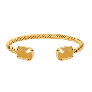 Charlotte Cuff in Rectangle in Aurum