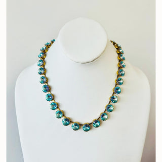Chrisley Necklace in Aqua Vitrail