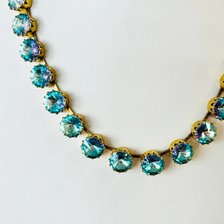 Chrisley Necklace in Aqua Vitrail