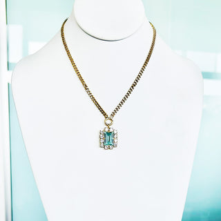 Darla Necklace in Light Azure