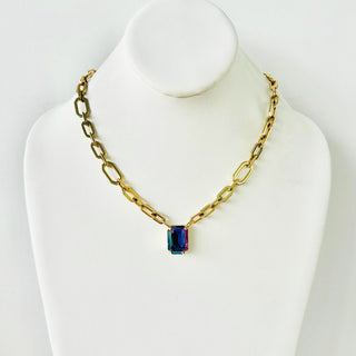 Dereka Necklace in Tanzanite "One of a Kind"