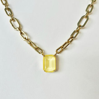 Dereka Necklace in Ultra Canary