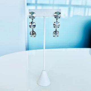 Dionne Earrings in Antique Silver