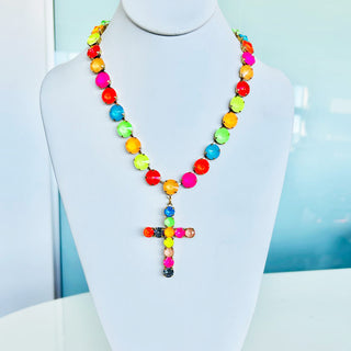 Donatella Necklace in Multi Color