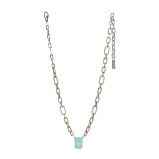 Dereka Necklace in Antique Silver / Fairy Dust