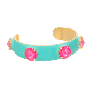 Linsey Cuff in Turquoise Fairy