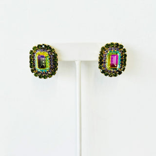Emma Earrings in Peridot Brandy