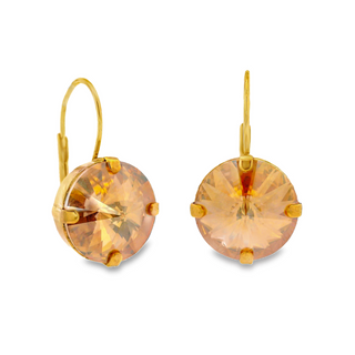 Caitlin Round Earrings