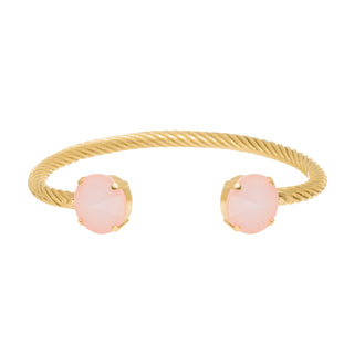 Charlotte Cuff in Round in Ultra White Opal - Various
