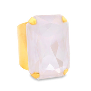 Mini Soleil Ring in Electric White Ignite