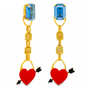 Boucles d'oreilles Mini Janie aux couleurs Triquetra