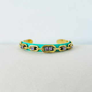 Hillary Cuff in Turquoise "One of a Kind"