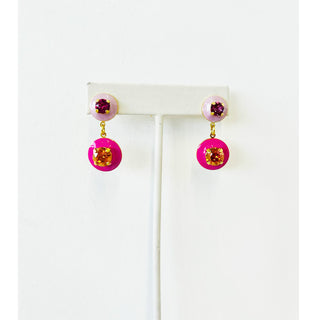 Janie II Earrings in Pink