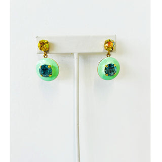 Janie Earrings in Mint