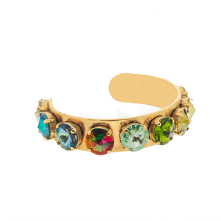 Keira Cuff in Green Mix