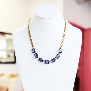 Mini Jabari Necklace in Tanzanite