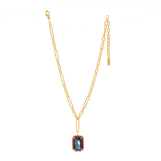 Collier Mini Soleil en Ombre Dorée