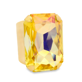 Mini Soleil Ring in Lemon