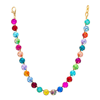 Le collier Sofia en arc-en-ciel