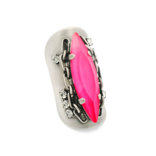 Navi Ring in Antique Silver / Fairy Dust