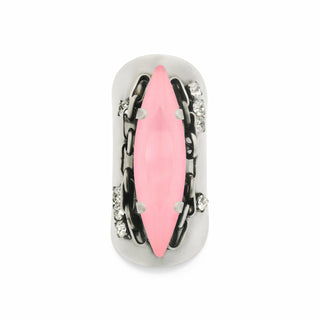 Navi Ring in Antique Silver / Fairy Dust