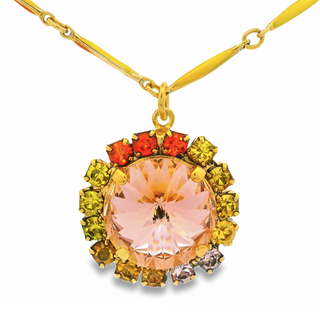 Collier Gweneth en Ombre Rose