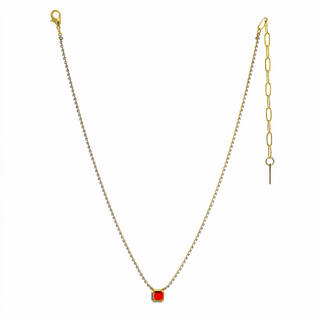 Rhys Square Necklace