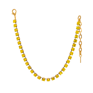 Supreme Oakland Necklace in Bright Yellow