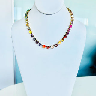 Oakland Necklace in Rainbow