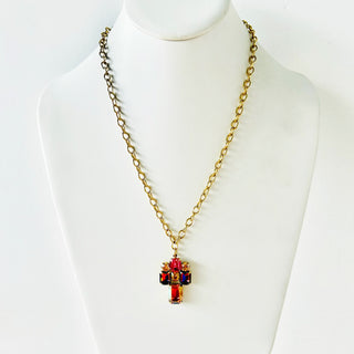 Ori Necklace in Rose Brandy