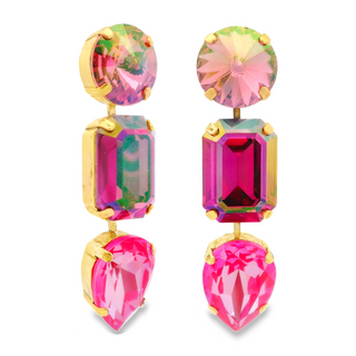 River Earrings in Fairy Dust